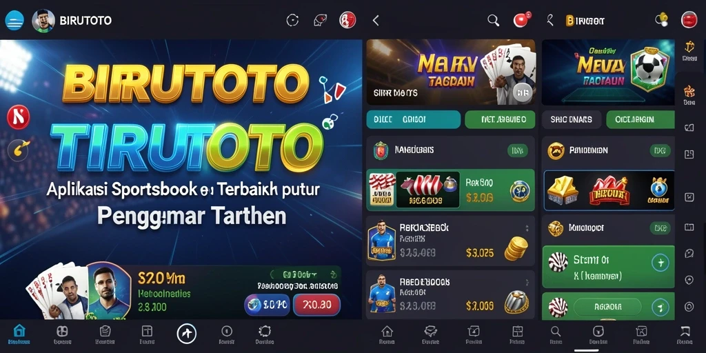 Tampilan screenshot utama BIRUTOTO yang menampilkan taruhan langsung.
