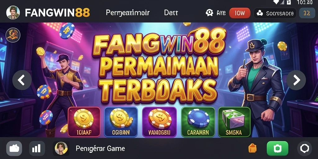 Screenshot gameplay <strong>FANGWIN88</strong> yang menunjukkan serunya bermain slot.