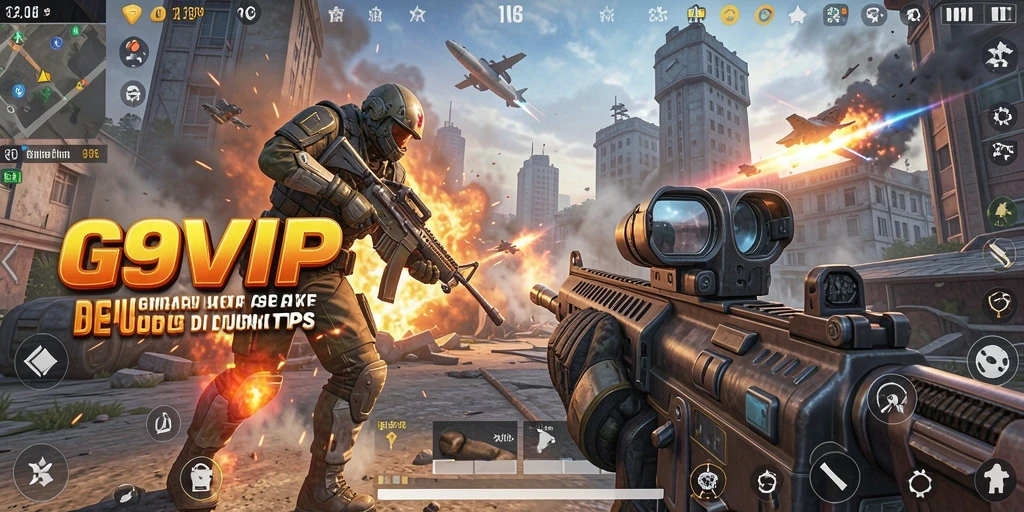 Tampilan menegangkan dalam pertempuran G9VIP yang seru.