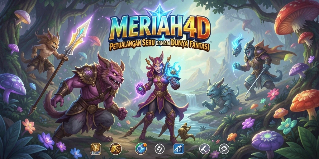 Screenshot gameplay MERIAH4D yang menampilkan aksi petualangan seru.