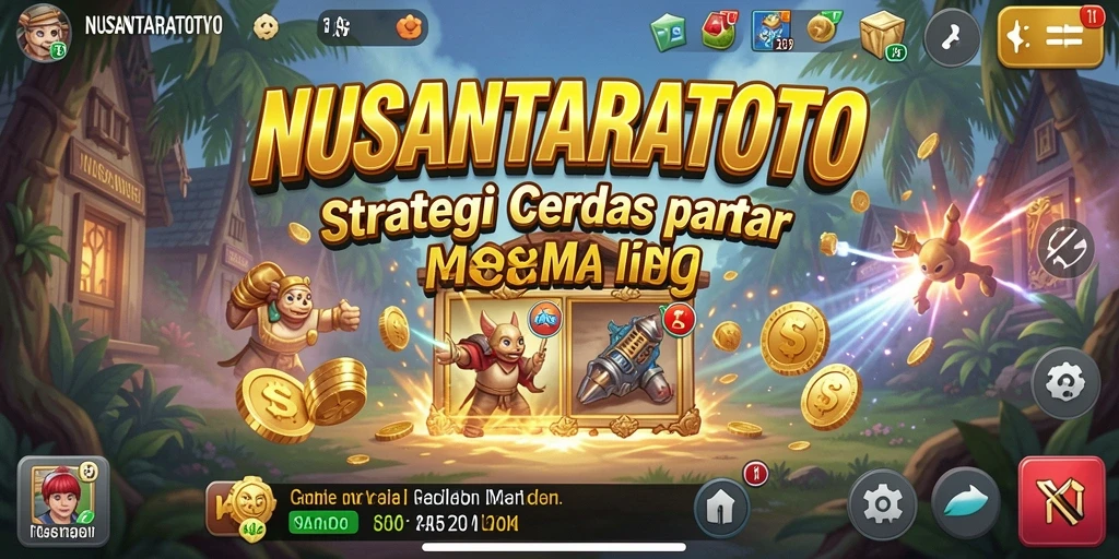 Tampilan menarik NUSANTARATOTO dengan gameplay strategi yang mendebarkan.