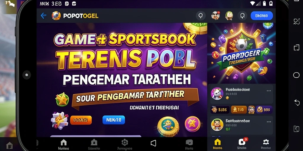 Tampilan gameplay <strong>POPOTOGEL</strong> menampilkan taruhan olahraga yang seru.