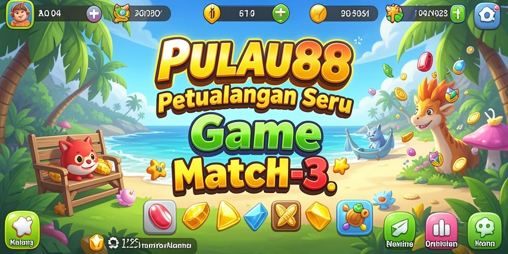 Tampilan gameplay PULAU88 yang seru dan menantang.